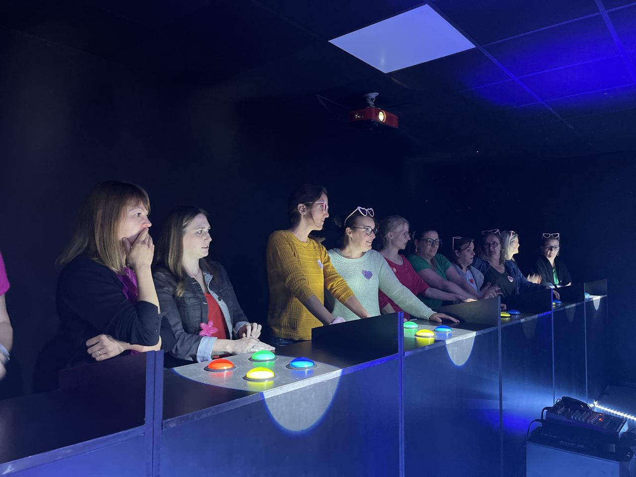 Session d'iQuiz avec buzzers chez Team Square